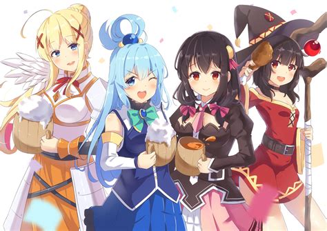 konosuba girls naked|Konosuba lewd girls part 2 {HMV,PMV}